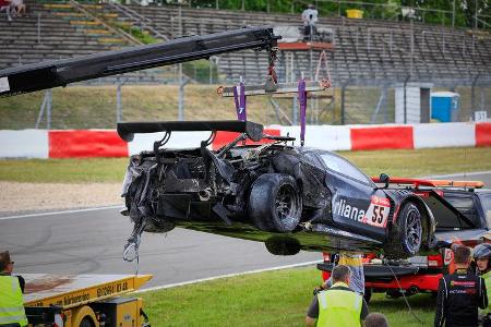 Ferrari 488 GT3 - Startnummer #55 - 24h Rennen Nürburgring - 22. Juni 2019 Ferrari 488 GT3 - Startnummer #55 - 24h Rennen Nürburgring - 22. Juni 2019