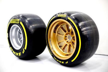 Lotus - Pirelli 18 Zoll - F1-Test Silverstone 2014 Lotus - Pirelli 18 Zoll - F1-Test Silverstone 2014