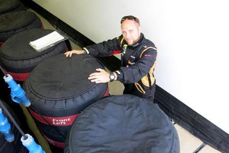 Lotus - Pirelli 18 Zoll - F1-Test Silverstone 2014