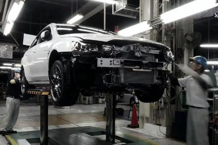 Mitsubishi Lancer Evo X, Final Edition, Produktion, Werk, Fabrik, Japan