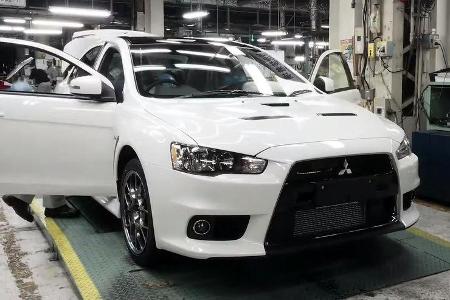 Mitsubishi Lancer Evo X, Final Edition, Produktion, Werk, Fabrik, Japan