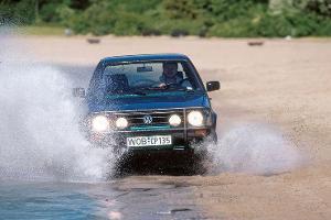 Acht Generationen VW Golf
