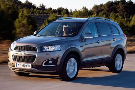 Chevrolet Captiva, Frontansicht