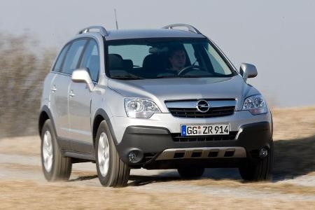 Opel Antara, Frontansicht