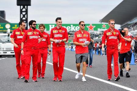 Sebastian Vettel - Ferrari - Formel 1 - GP Japan - Suzuka - 10. Oktober 2019