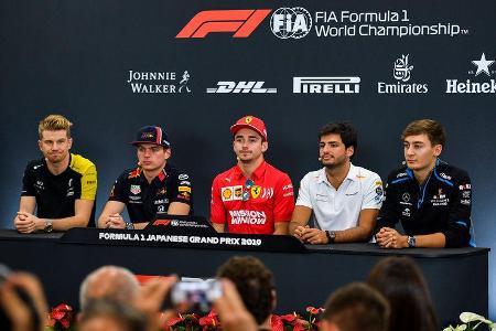 FIA-Pressekonferenz - Formel 1 - GP Japan - Suzuka - 10. Oktober 2019