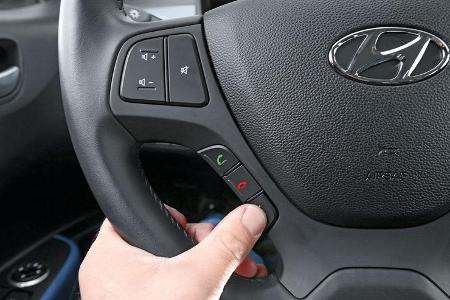 Hyundai I10 Blue 1.0, Lenkrad, Bedienelemente