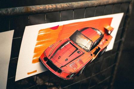 Paperlegend Auto Modelle Papier Nachbau Design Kickstarter
