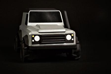 Paperlegend Auto Modelle Papier Nachbau Design Kickstarter