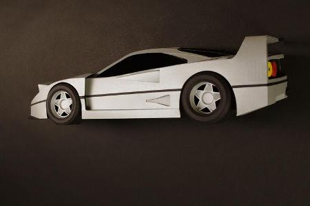 Paperlegend Auto Modelle Papier Nachbau Design Kickstarter