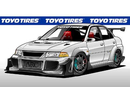 10/2019, Toyo Tires auf der SEMA 2019