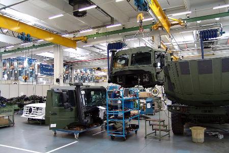 Mercedes Unimog U 5000 und Zetros 4x4 / 6x6