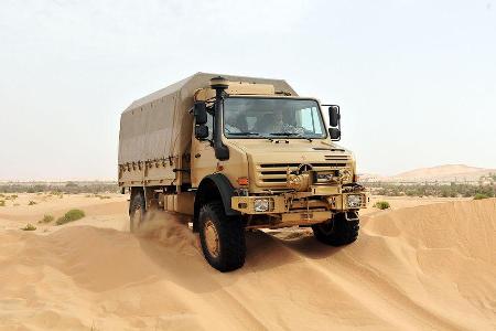 Mercedes Unimog U 5000 und Zetros 4x4 / 6x6