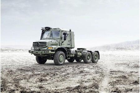 Mercedes Unimog U 5000 und Zetros 4x4 / 6x6
