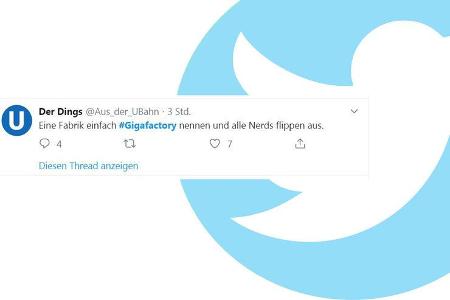 Tesla Gigafactory Twitter Reaktionen