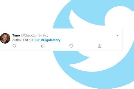 Tesla Gigafactory Twitter Reaktionen