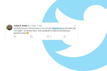Tesla Gigafactory Twitter Reaktionen