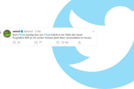 Tesla Gigafactory Twitter Reaktionen