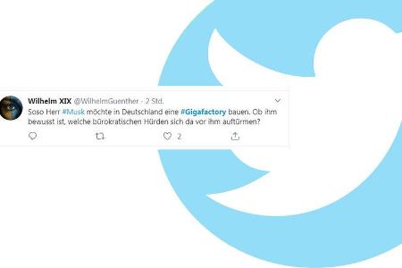 Tesla Gigafactory Twitter Reaktionen