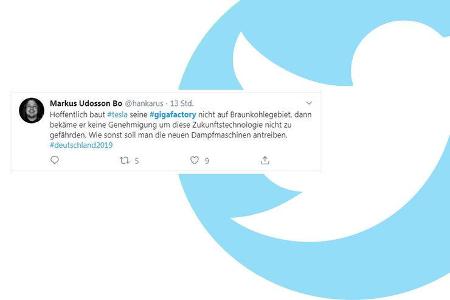 Tesla Gigafactory Twitter Reaktionen