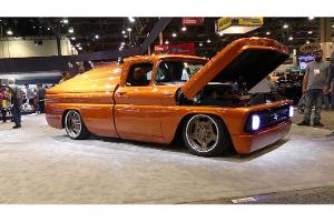 11/2019, Chevrolet E-10 mit Elektroantrieb auf der SEMA