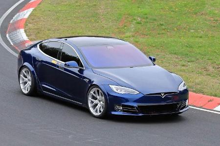 Tesla Model S Nordschleifenrekordversuch Tesla Model S Nordschleifenrekordversuch