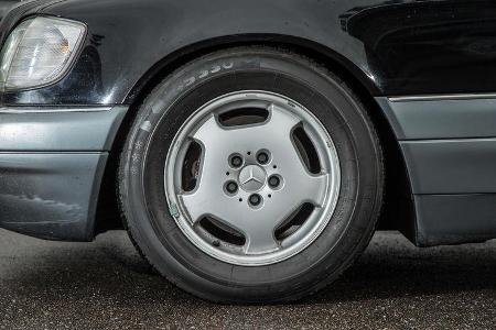 Mercedes-Benz S600, Rad, Felge