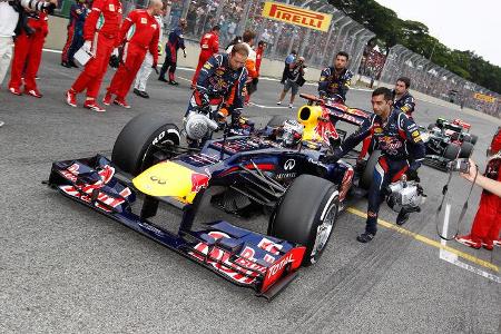 Sebastian Vettel GP Brasilien 2012
