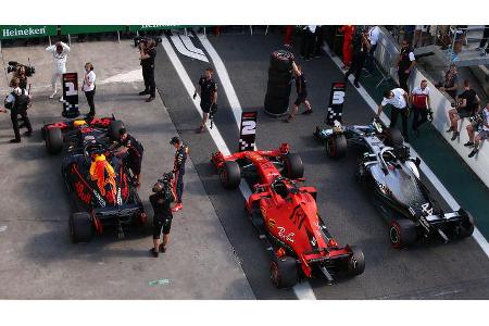 Verstappen, Vettel & Hamilton - Formel 1 - GP Brasilien - Sao Paulo - 16. November 2019