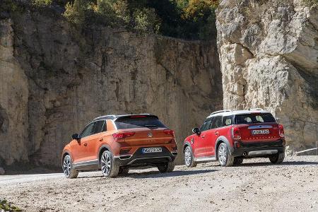 Mini Countryman Cooper D All4, VW T-Roc 2.0 TDI 4Motion Style, Exterieur
