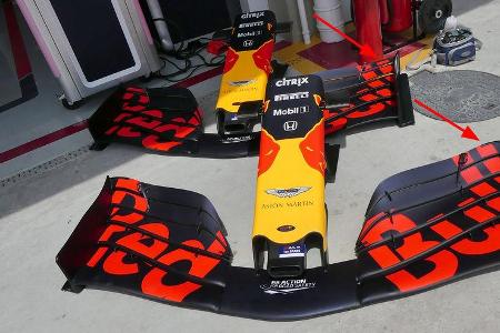 Red Bull - F1-Technik 2019 - Frontflügel Red Bull - F1-Technik 2019 - Frontflügel