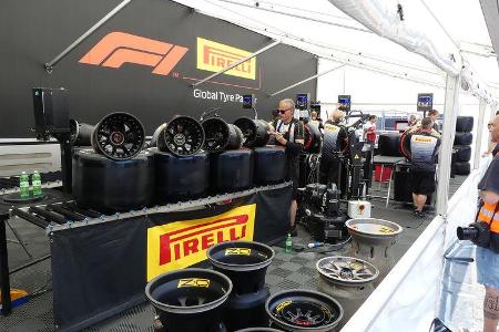 Pirelli - GP Ungarn - Budapest - Hungaroring - Mittwoch - 31.07.2019