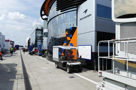 McLaren - GP Ungarn - Budapest - Hungaroring - Mittwoch - 31.07.2019
