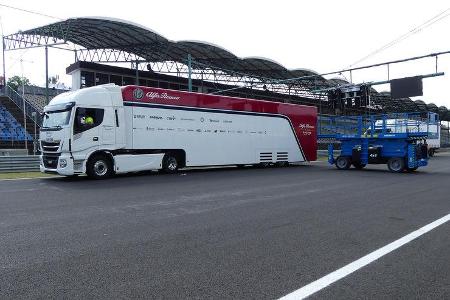 Alfa-Sauber - GP Ungarn - Budapest - Hungaroring - Mittwoch - 31.07.2019