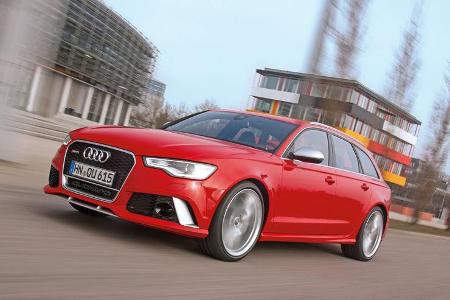 Audi RS6 Avant, Frontansicht