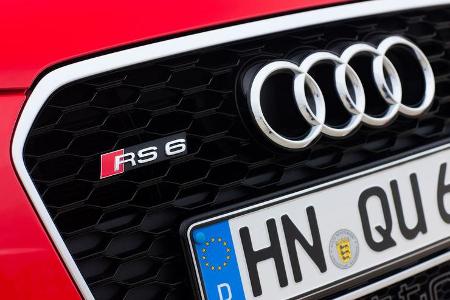 Audi RS6 Avant, Kühlergrill, Typenbezeichnung