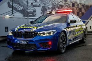 BMW M5 Competition Polizeiauto