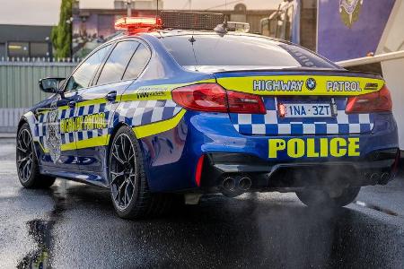 BMW M5 Competition Victoria Police