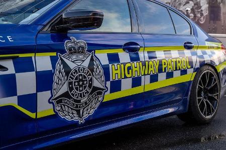 BMW M5 Competition Victoria Police