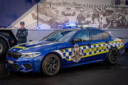 BMW M5 Competition Victoria Police