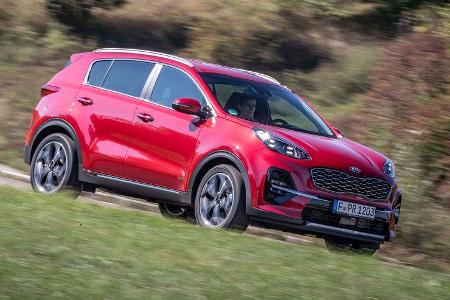 Kia Sportage, Mazda CX-5, Seat Ateca, Vergleichtest, ams052019