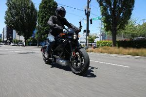 Elektro-Harley in der 105-PS-Serienversion