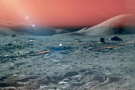 Lunar Roving Vehicle, Mondauto