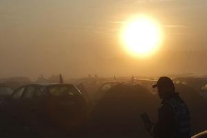Schutz gegen blendende Sonne