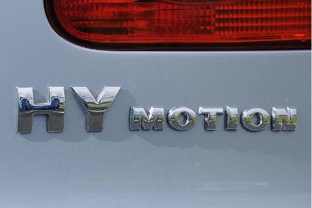 Hymotion - dieses Kürzel tragen bei Volkswagen alle Brennstoffzellenfahrzeuge.