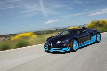 Bugatti Veyron 16.4 Grand Sport Vitesse, Seitenansicht