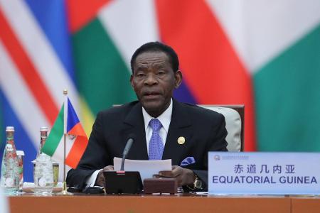 (180904) -- BEIJING, Sept. 4, 2018 -- Equatorial Guinea s Pr...