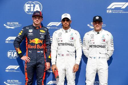 Verstappen - Hamilton - Bottas - GP Deutschland 2019 - Hockenheim - Qualifying Verstappen - Hamilton - Bottas - GP Deutschland 2019 - Hockenheim - Qualifying