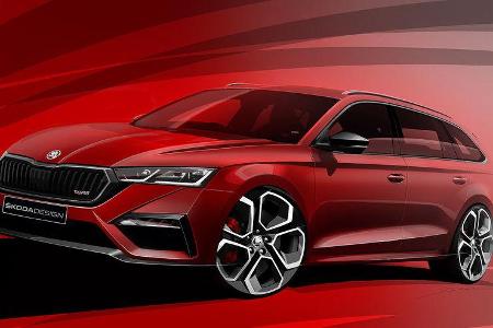 Skoda Octavia RS iV Teaser