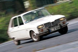 Renault 16, Front, Kurvenfahrt